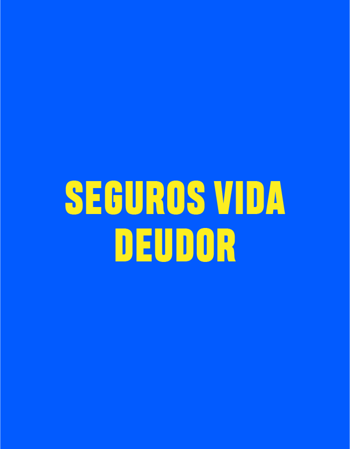 Seguros vida deudor